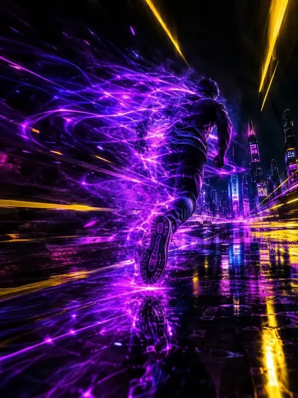 ai短剧《瞬移觉醒：一步跨过整座城》短剧封面海报